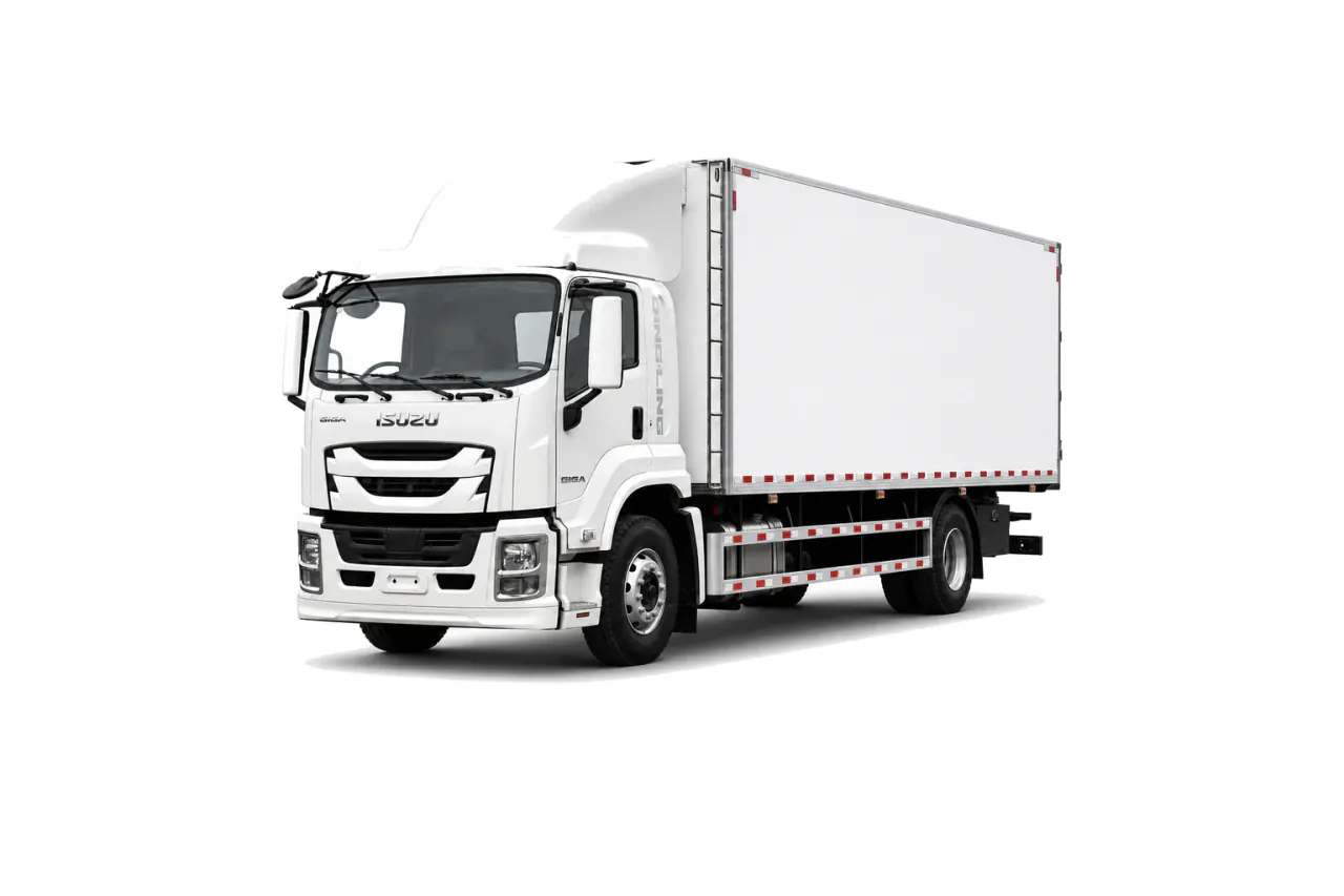 Middle-Duty Refrigerated Truck front view