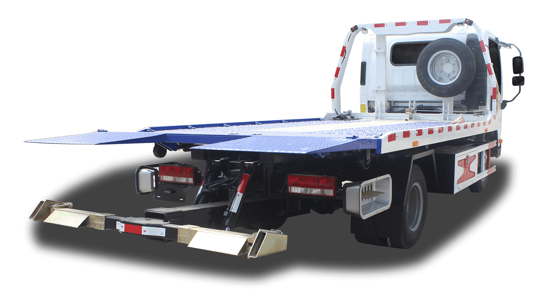 FAW Tiger V 120HP 4X2 Flatbed Tow Truck Keeyak Specialty Vehicle