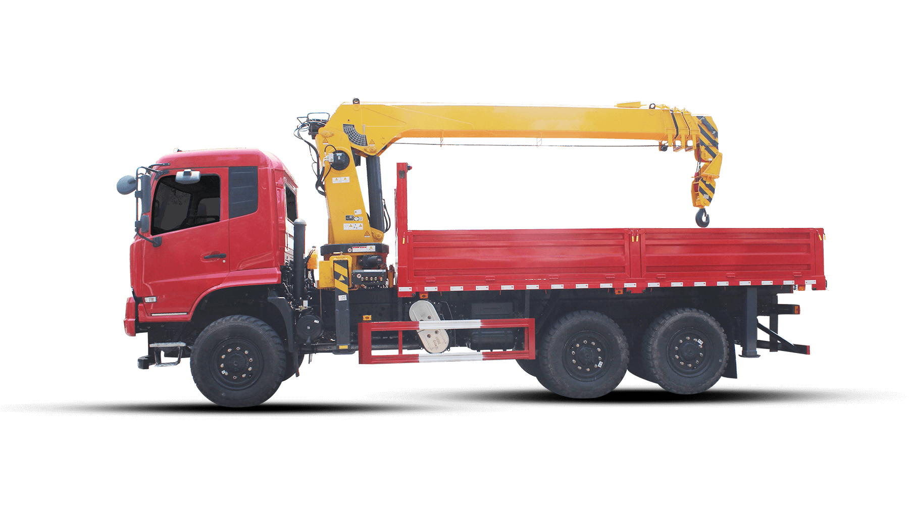 Dongfeng Truck Mounted Crane 8 Ton Hydraulic Telescopic Boom Truck