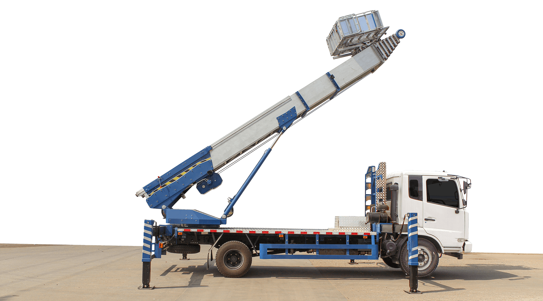 Dongfeng 45M Telescopic Boom Ladder Lift Truck Keeyak Specialty
