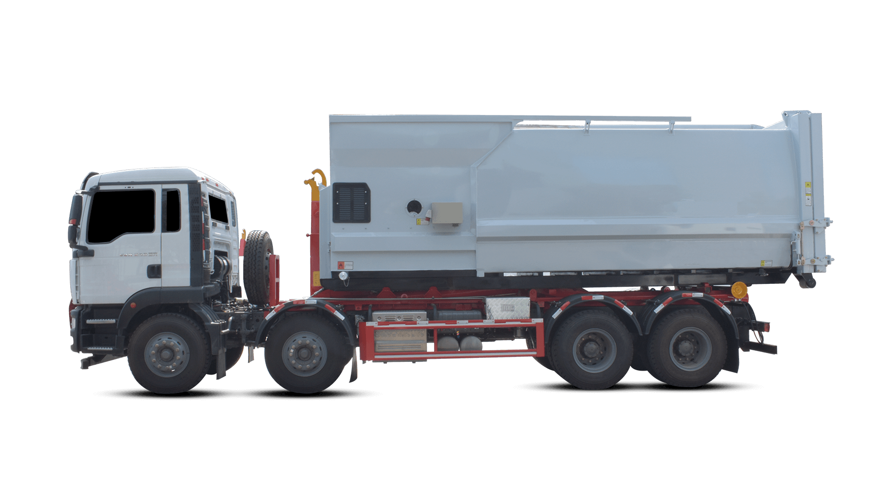 SITARK Hook Lift With Garbage Compactor Container 2025CBM Pull Arm