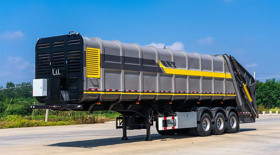 47 CBM Compactor Garbage Semi Trailer