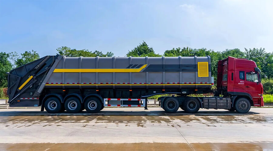 47 CBM Compactor Garbage Semi Trailer
